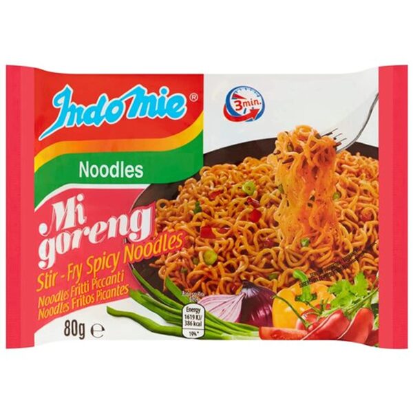 Instant rezanci Mi Goreng - Pekoči 80g INDOMIE