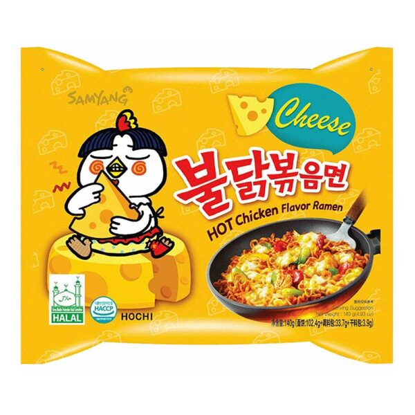 Instant ramen chicken & cheese flavour SAMYANG