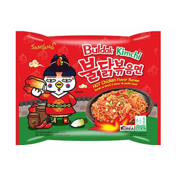 Instant noodles Kimchi ramen 135g SAMYANG