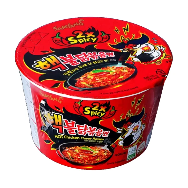 Instant ramen s piščancem (2x eksta pekoč) 105g SAMYANG