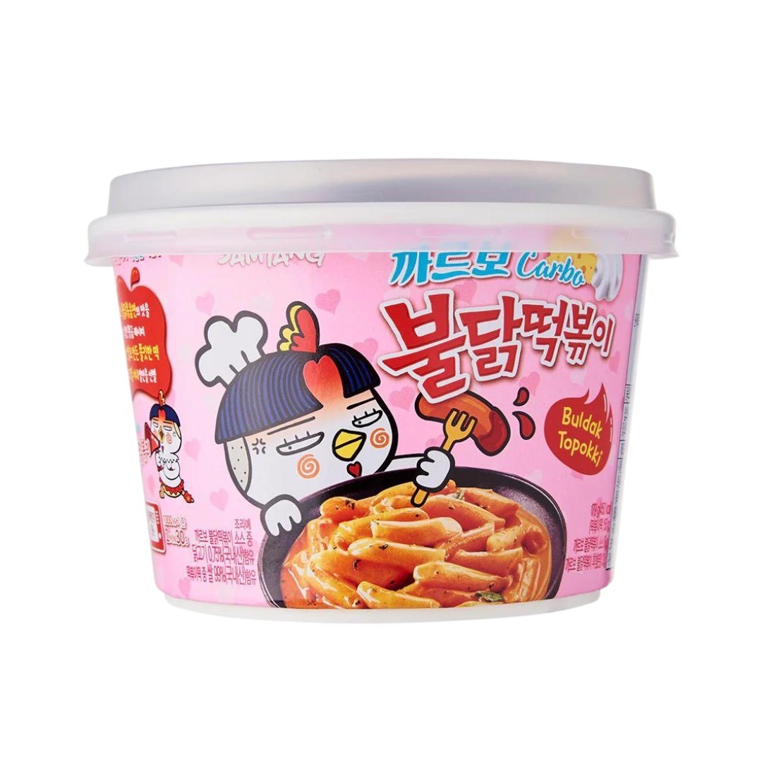 INSTANT TOPOKKI HOT CHICKEN CARBONARA (BOWL) 179g SAMYANG