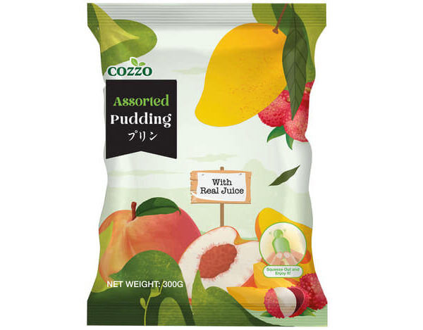 Sladki žele z mešanimi sadnimi okusi 300g COZZO