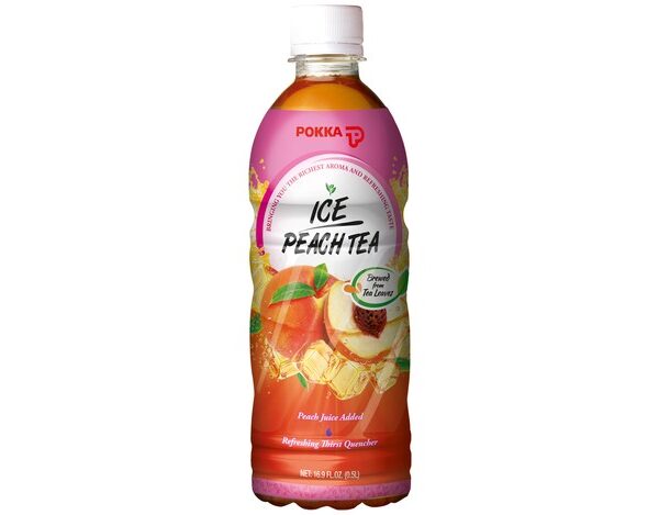 Peach iced tea 500ml POKKA