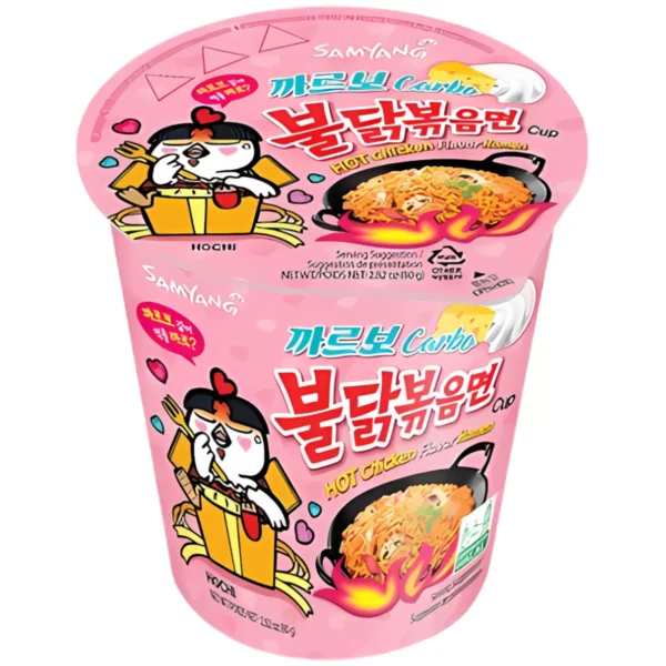 Instant rezanci Carbonara v lončku 80g SAMYANG