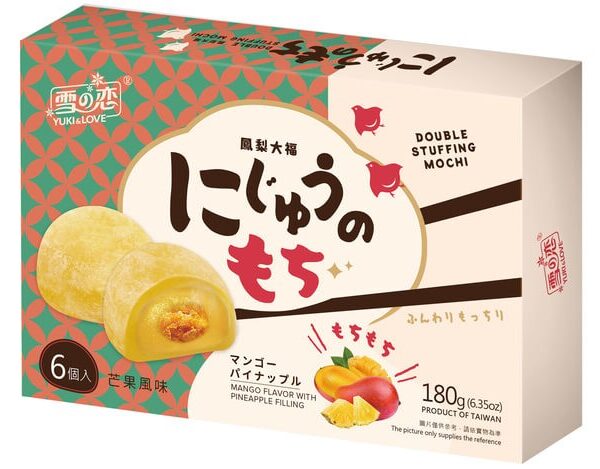 Mochi ananas in mango 180g YUKI&LOVE